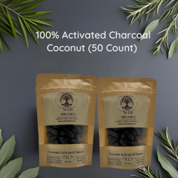 Coconut Activated Charcoal (50 Count)