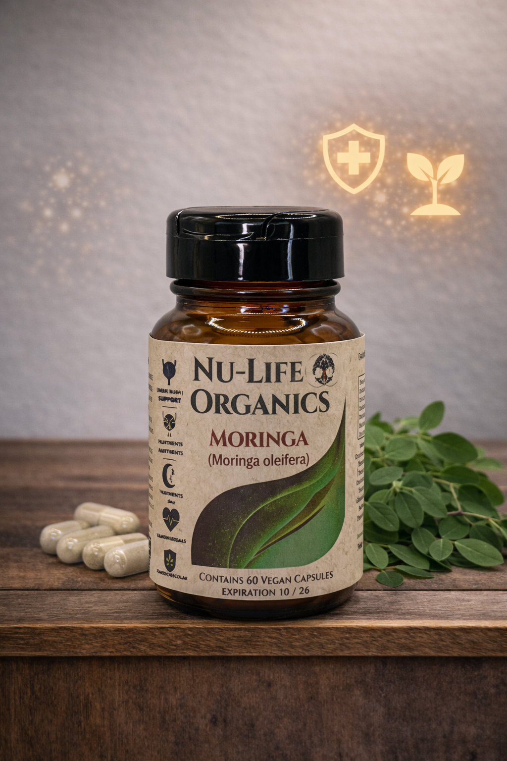 Moringa Oleifera (60 Count)