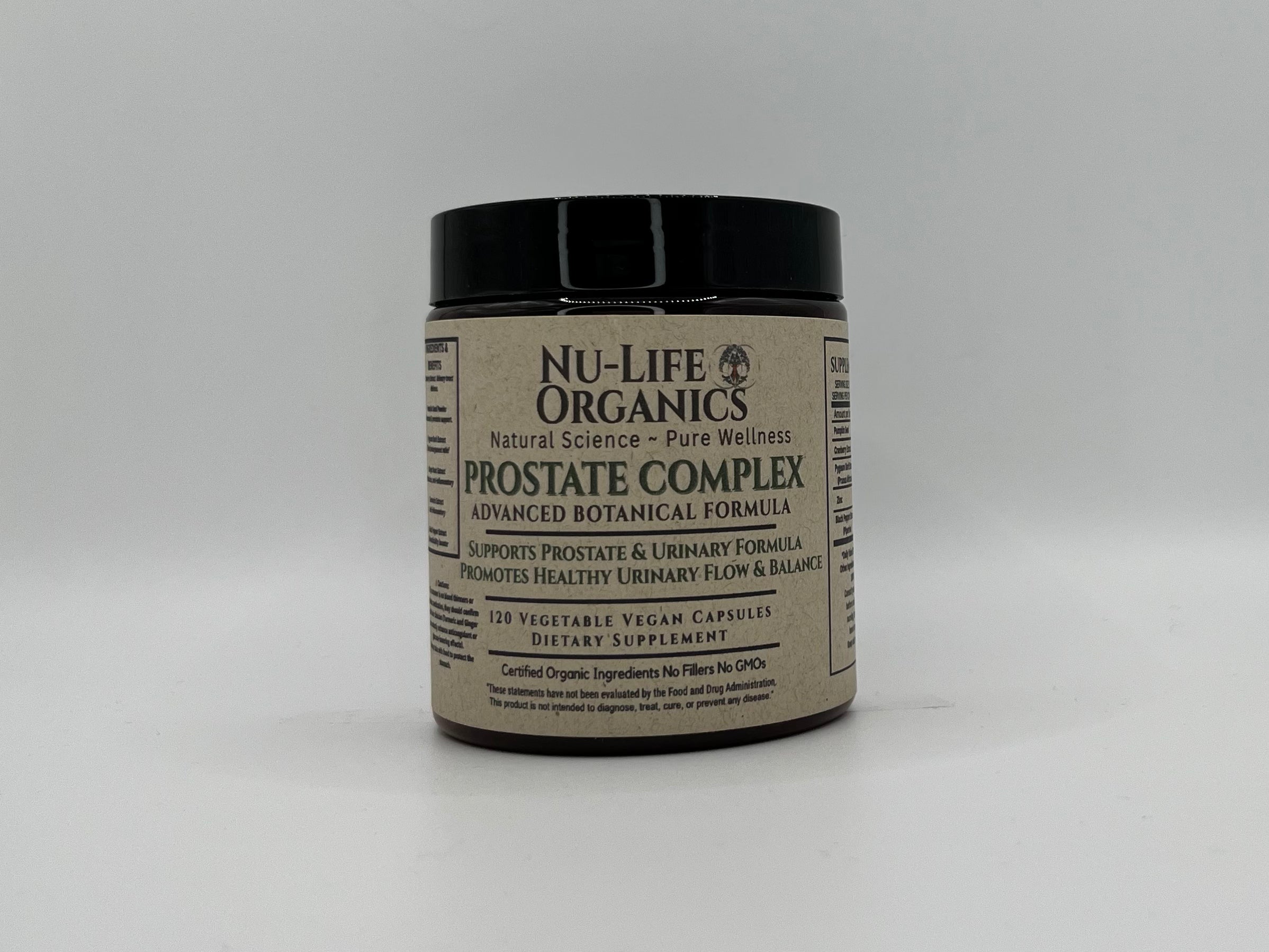 Prostate Formula "Flow" Pumpkin Seed, African Pyguem, Cranberry & Ginger (60 count)